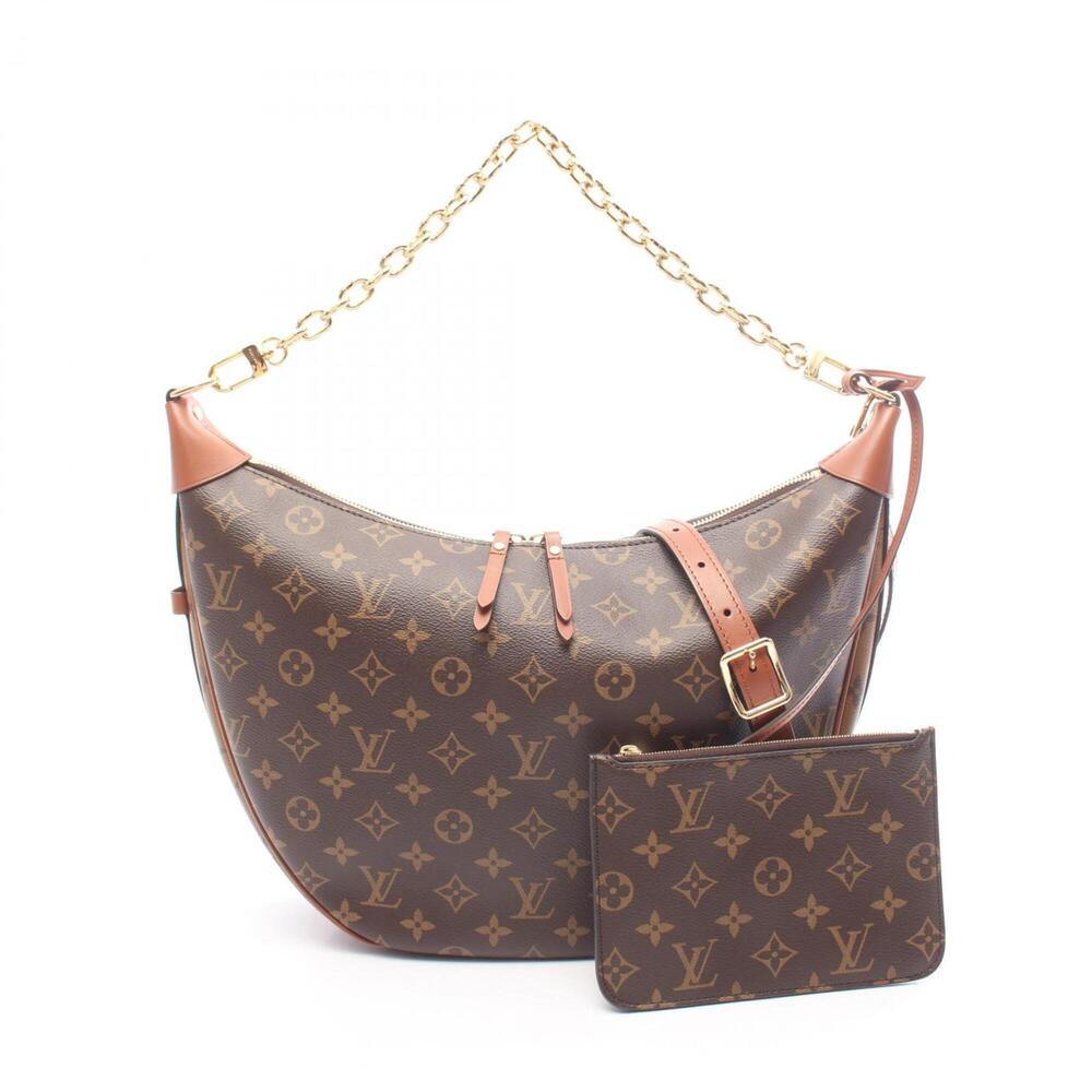 Louis Vuitton Loop Hobo 2-Way Shoulder Bag/Handbag, Coated Canvas and Leather...